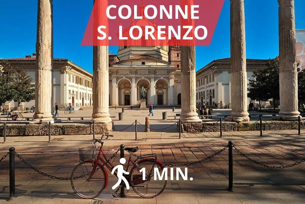 Colonne'S Nest - Cozy And Silent With Ac Lägenhet Milano